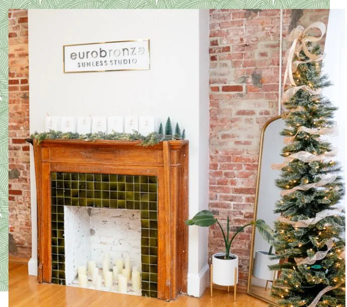 euro bronze studio fireplace